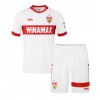 Baby Fußballbekleidung Stuttgart Heimtrikot 2024-25 Kurzarm (+ kurze hosen)